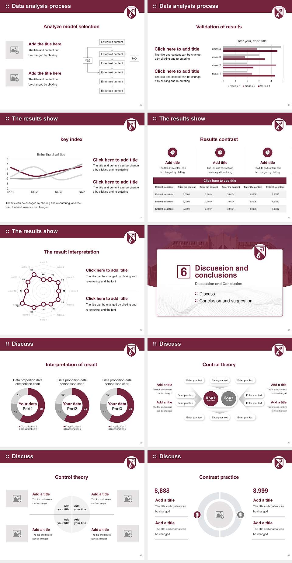 Evangel University Graduation Thesis Defense PPT Template4:3 ratio PPT effect preview image5