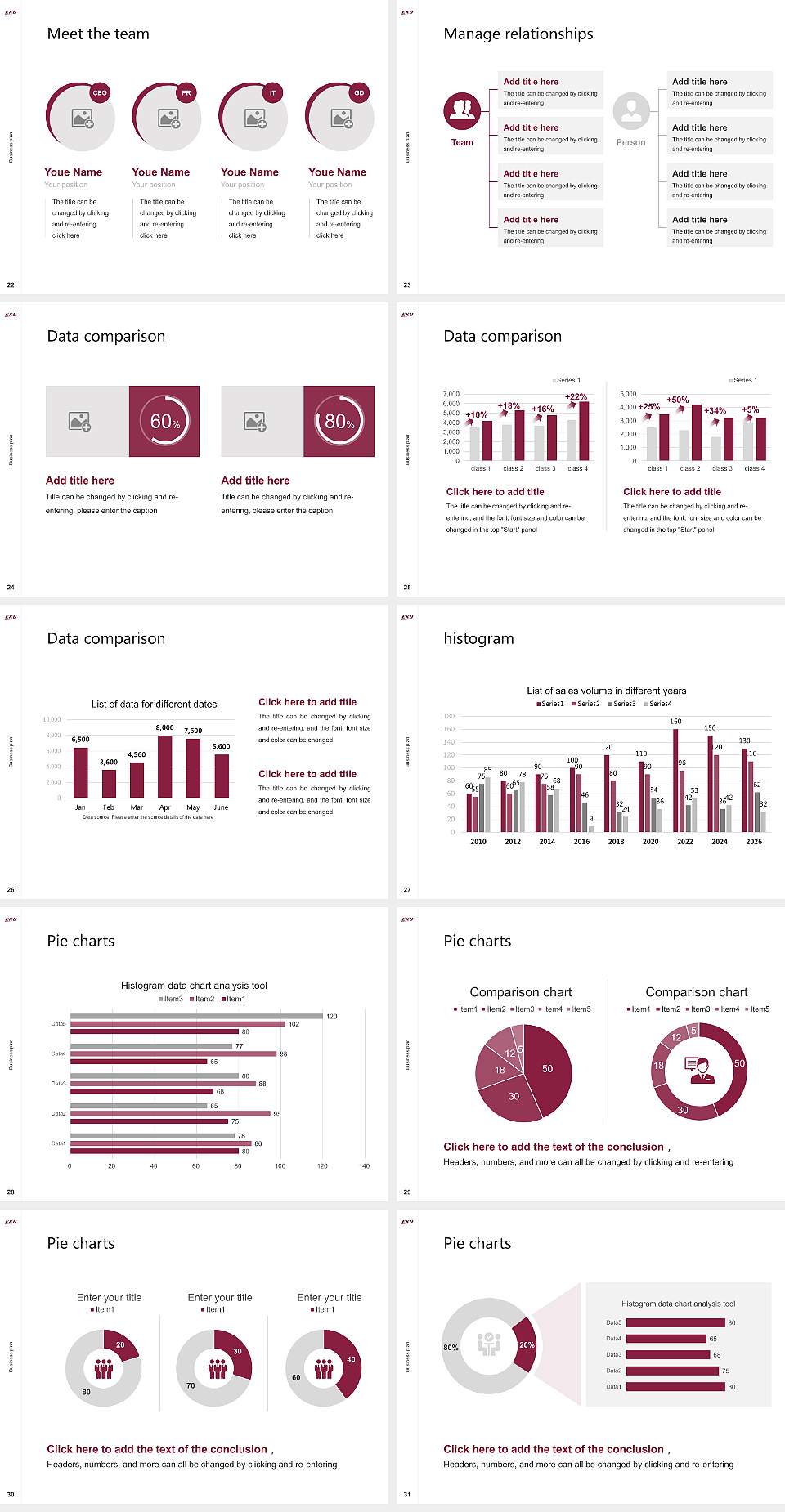 Eastern Kentucky University Competition/Entrepreneurship Contest PPT Template4:3 ratio PPT effect preview image4