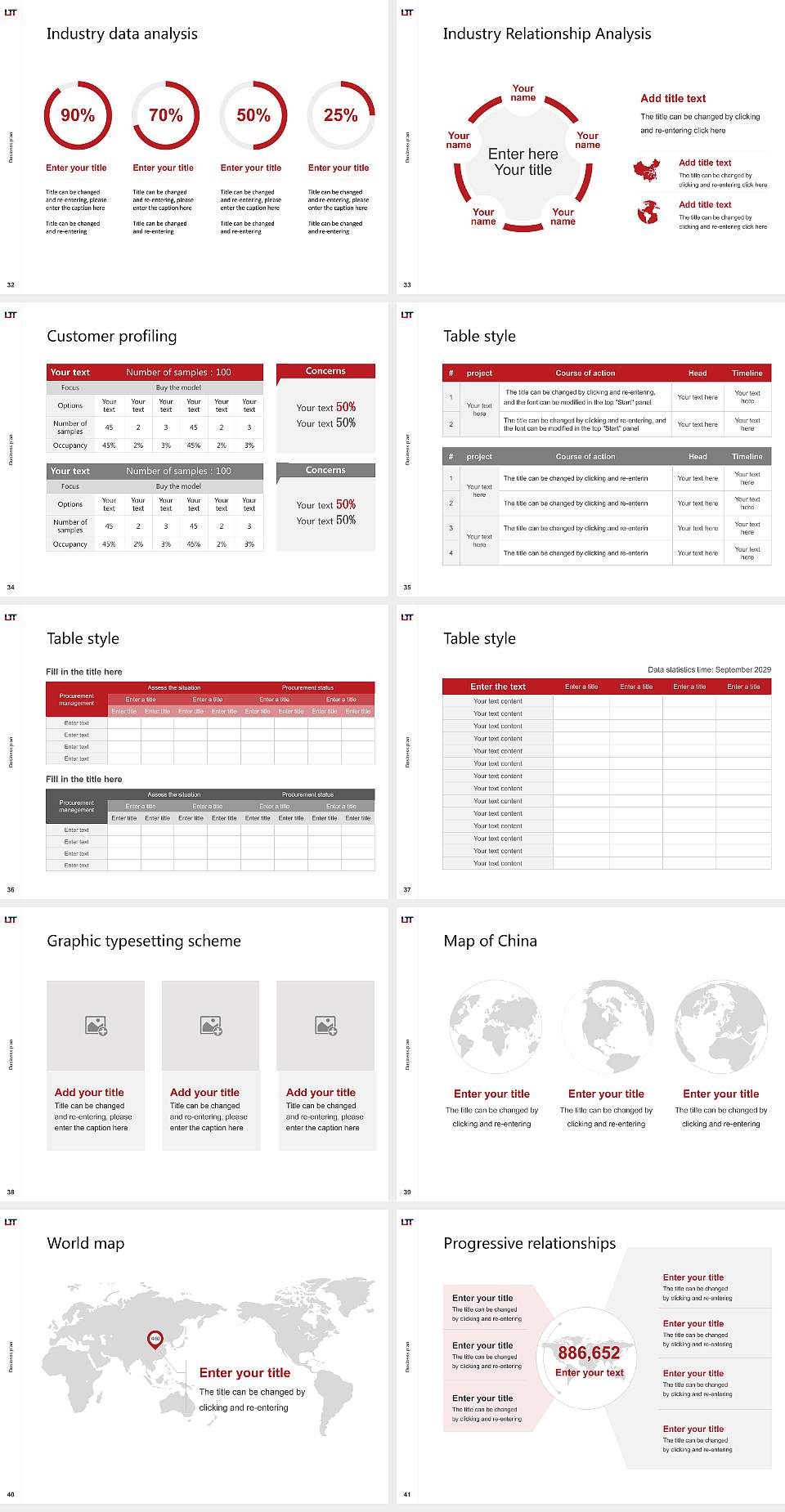 Utah Tech University Competition/Entrepreneurship Contest PPT Template4:3 ratio PPT effect preview image5