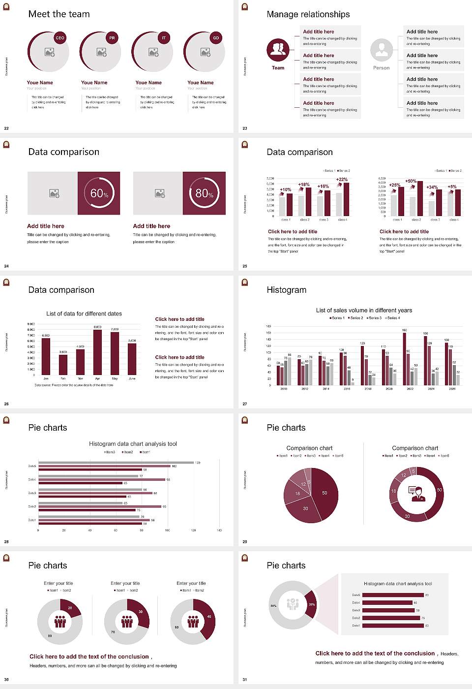 Erskine College Competition/Entrepreneurship Contest PPT Template16:9 ratio PPT effect preview image4