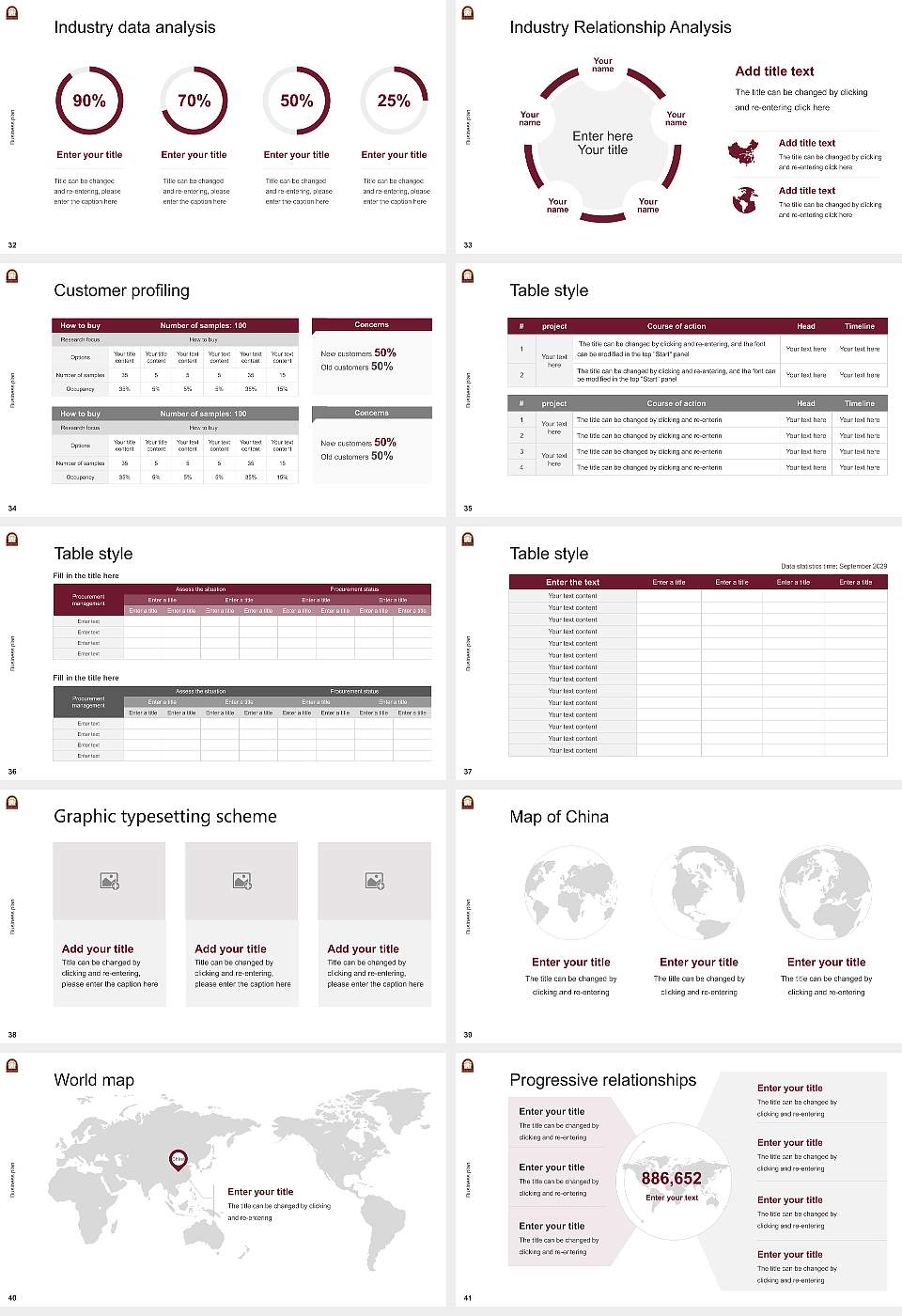 Erskine College Competition/Entrepreneurship Contest PPT Template16:9 ratio PPT effect preview image5