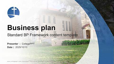 Episcopal Theological Seminary of the Southwest Competition/Entrepreneurship Contest PPT Template