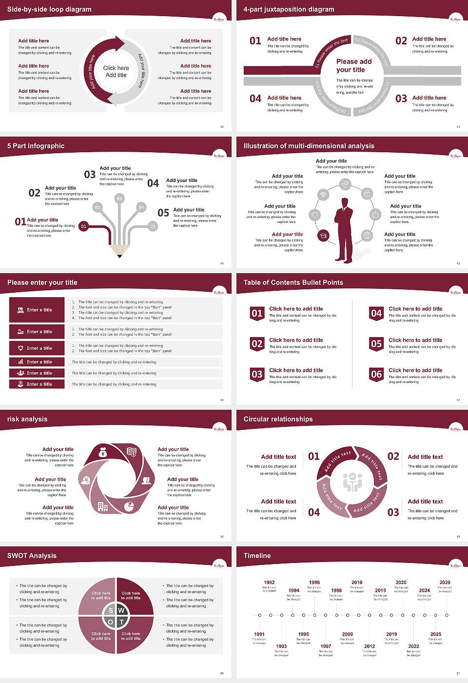 Earlham College Academic Presentation/Research Findings Report PPT Template16:9 ratio PPT effect preview image3