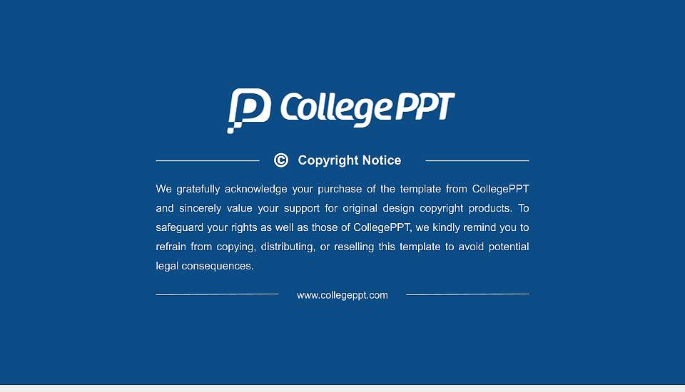 Emmanuel College Thesis Proposal/Graduation Defense PPT Template16:9 ratio PPT effect preview image5