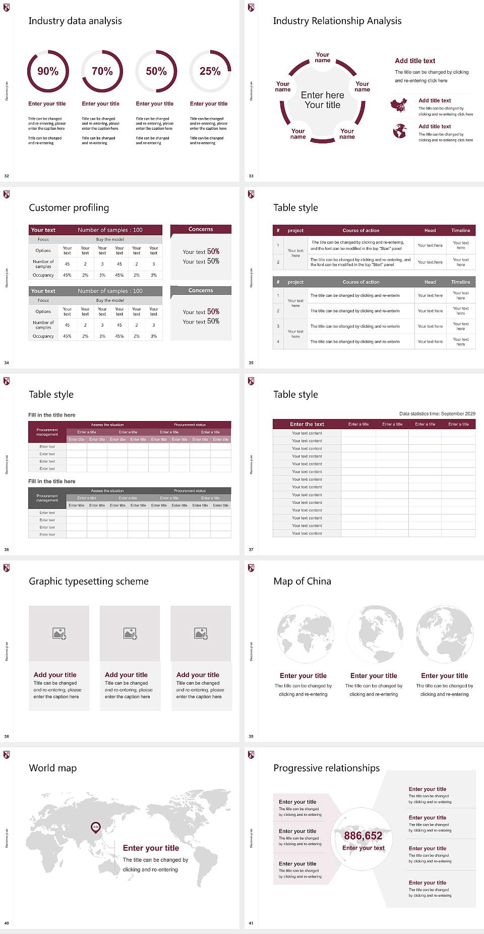 Evangel University Competition/Entrepreneurship Contest PPT Template4:3 ratio PPT effect preview image5