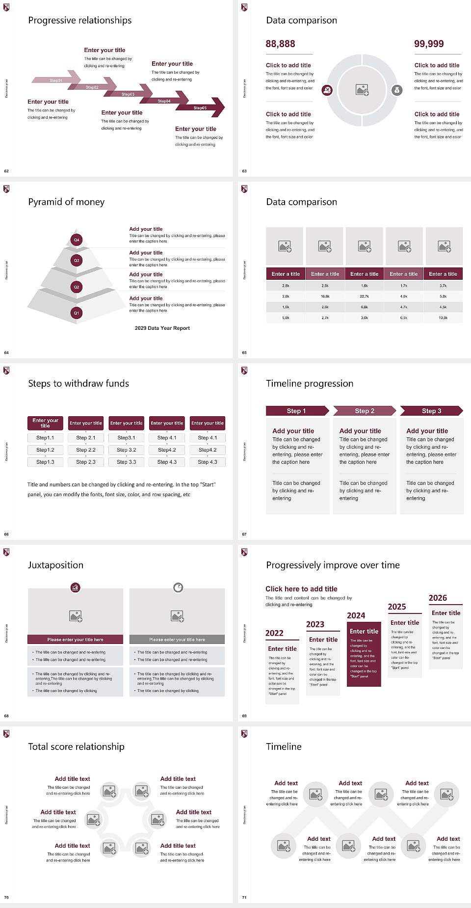 Evangel University Competition/Entrepreneurship Contest PPT Template4:3 ratio PPT effect preview image8