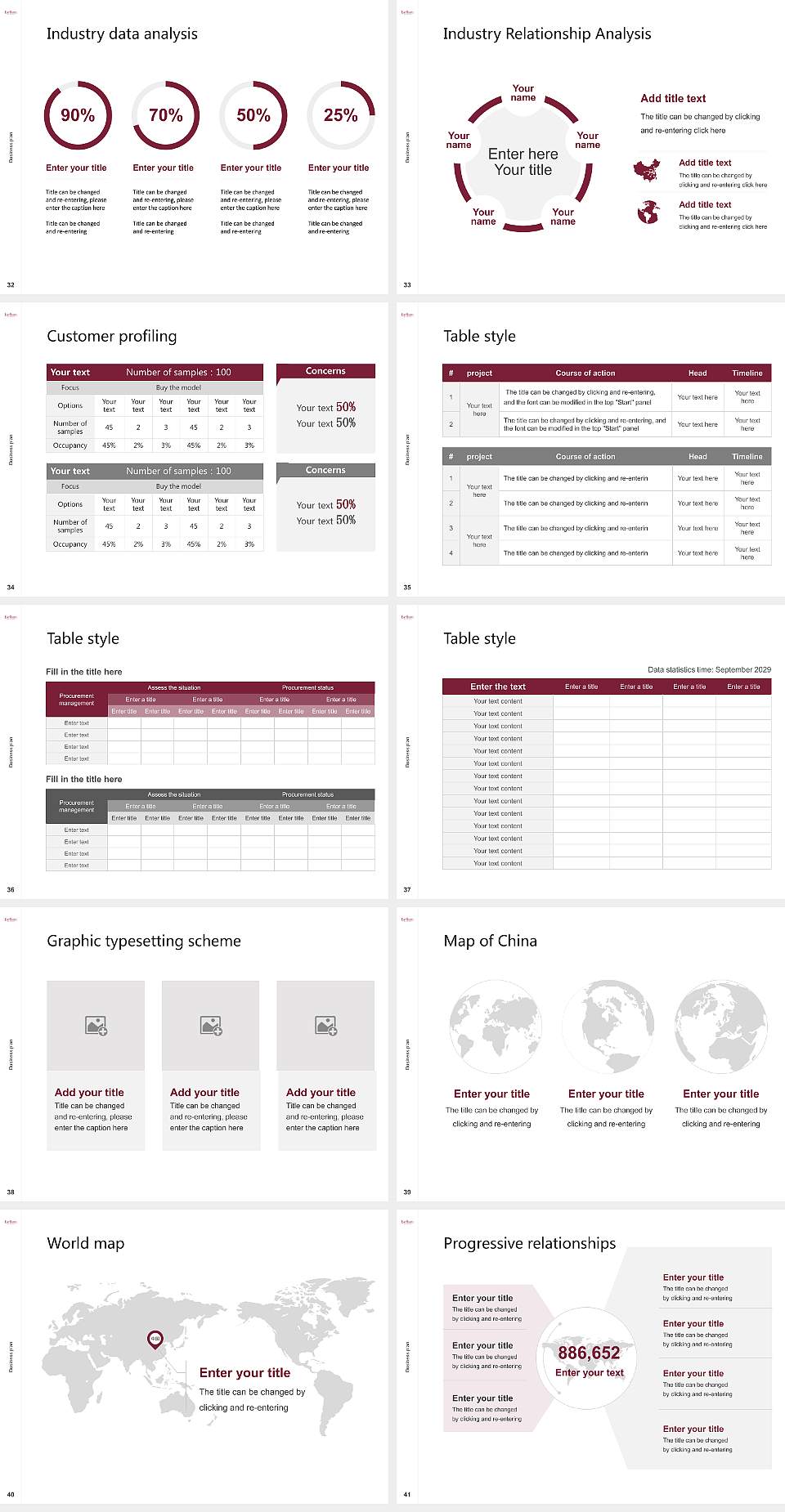 Earlham College Competition/Entrepreneurship Contest PPT Template4:3 ratio PPT effect preview image5