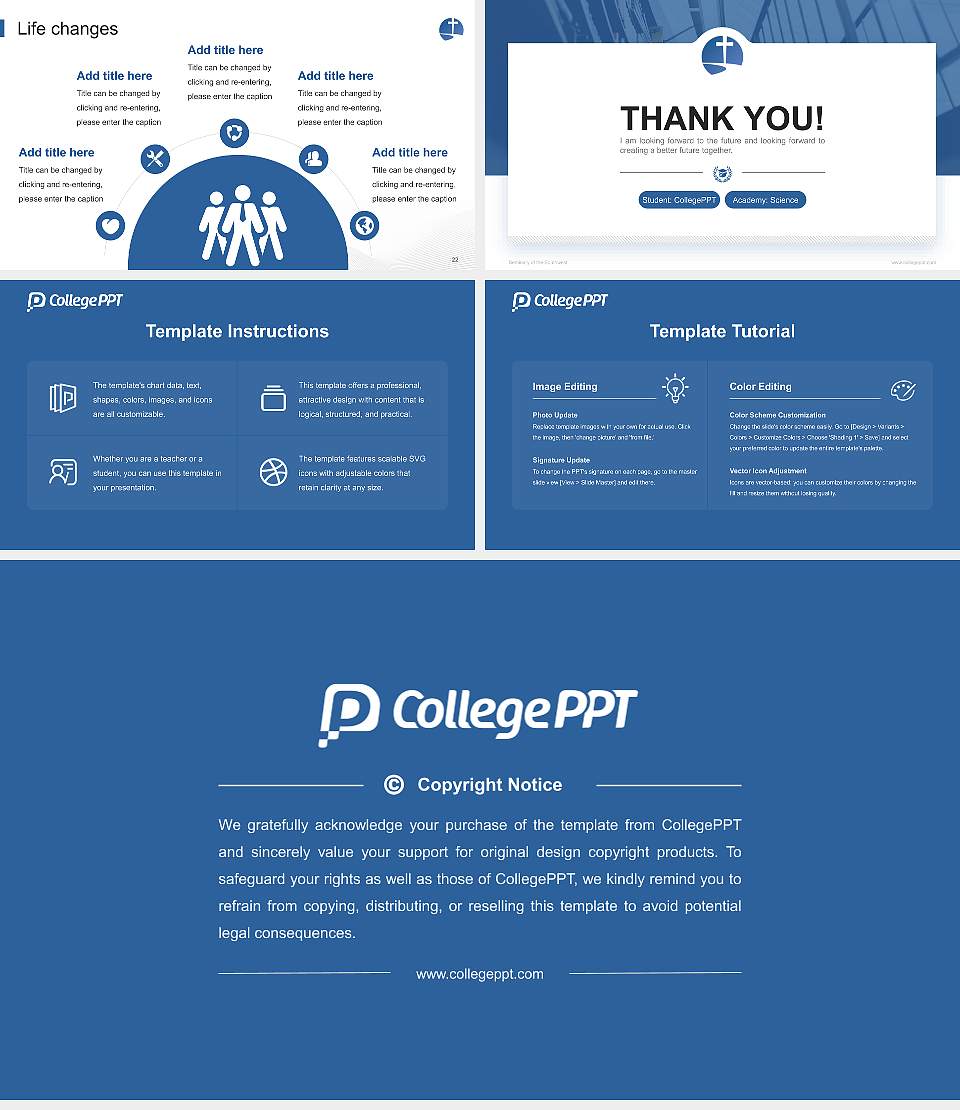 Seminary of the Southwest National Scholarship Defense PPT Template16:9 ratio PPT effect preview image4