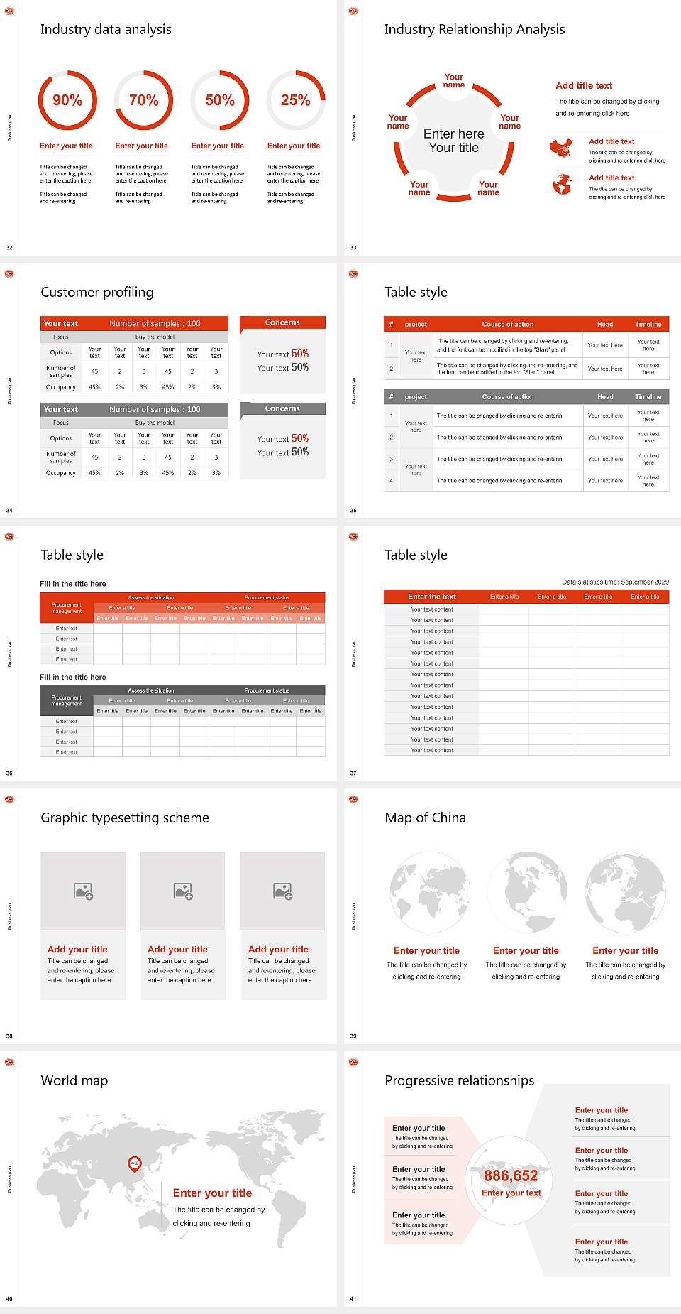 East Central University Competition/Entrepreneurship Contest PPT Template4:3 ratio PPT effect preview image5