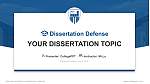 Emmanuel College Graduation Thesis Defense PPT Template