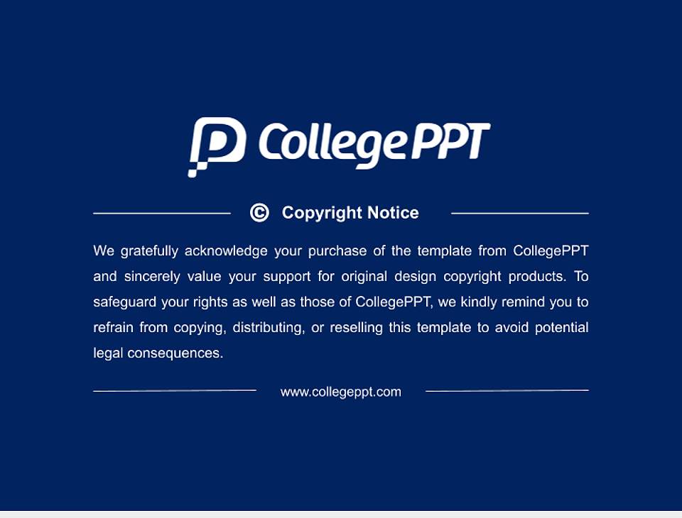 Eastern Connecticut State University General Purpose PPT Template4:3 ratio PPT effect preview image6