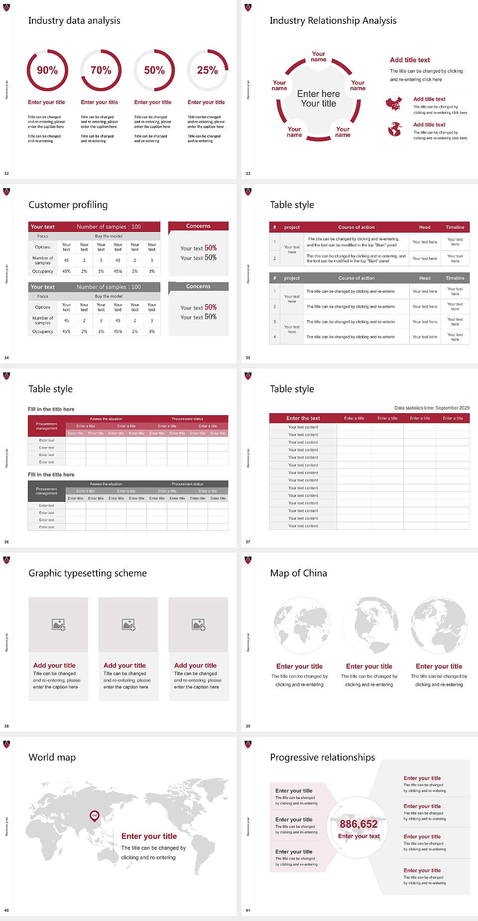 Edgewood College Competition/Entrepreneurship Contest PPT Template4:3 ratio PPT effect preview image5