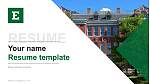 Eastern Michigan University CV Modèle PPT