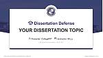 Faith International University Graduation Thesis Defense PPT Template