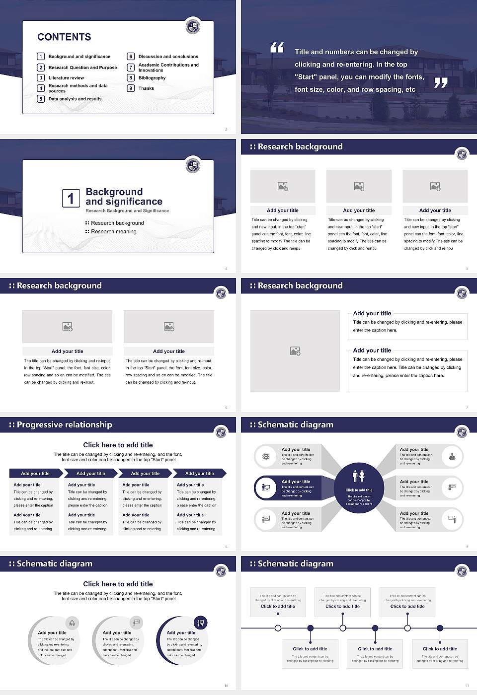 Faith International University Graduation Thesis Defense PPT Template16:9 ratio PPT effect preview image2