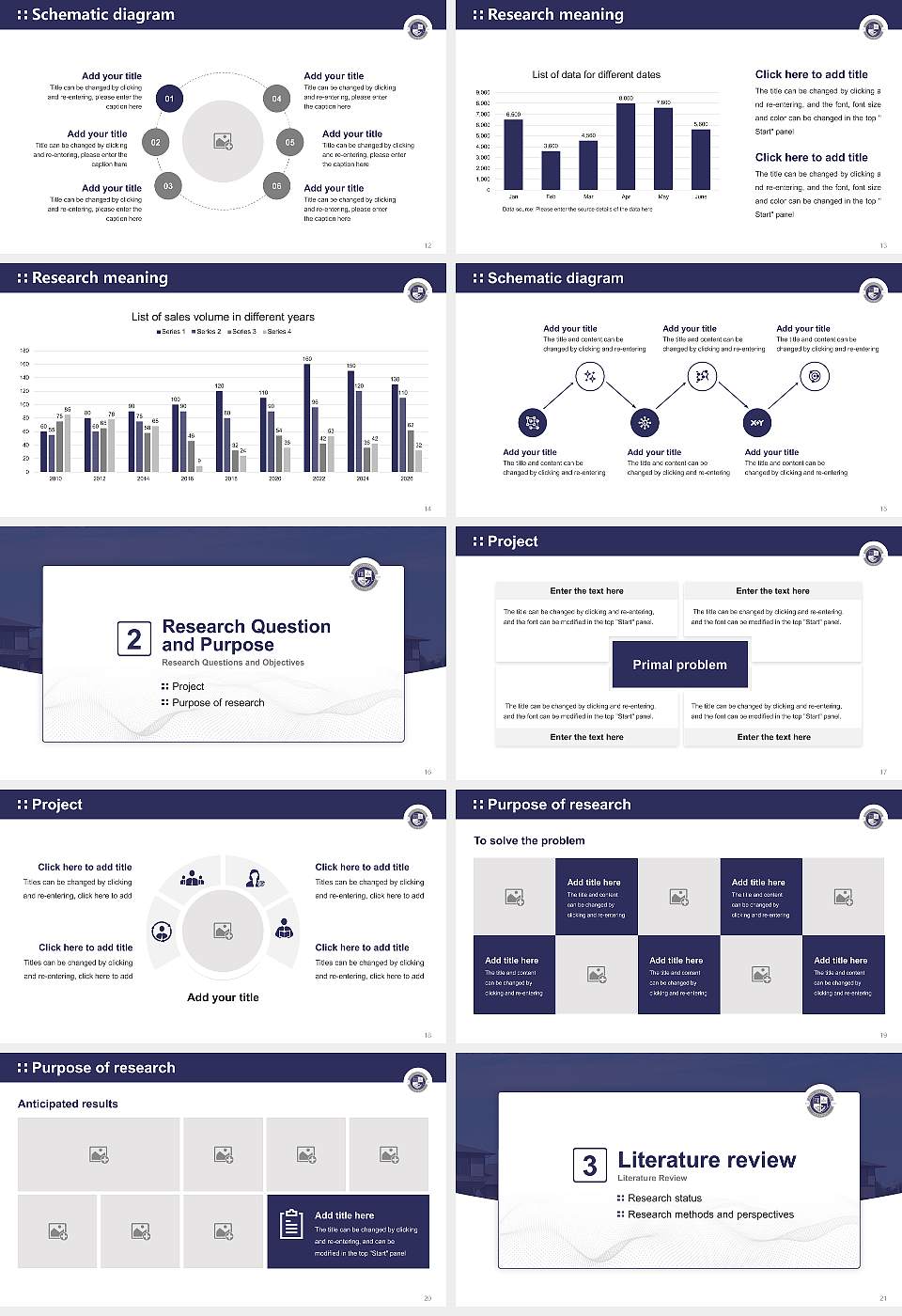 Faith International University Graduation Thesis Defense PPT Template16:9 ratio PPT effect preview image3