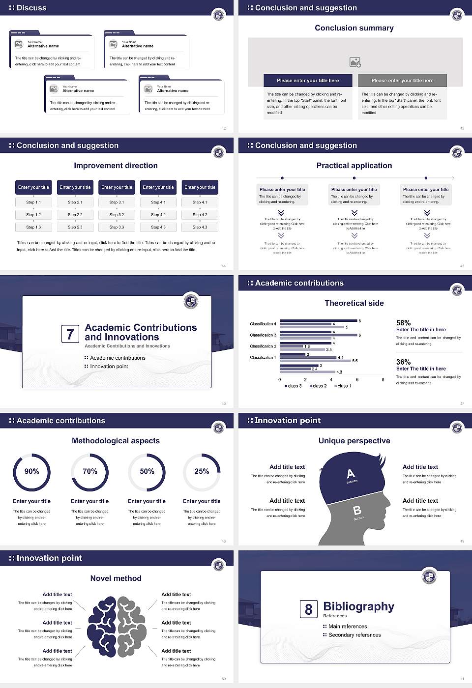 Faith International University Graduation Thesis Defense PPT Template16:9 ratio PPT effect preview image6