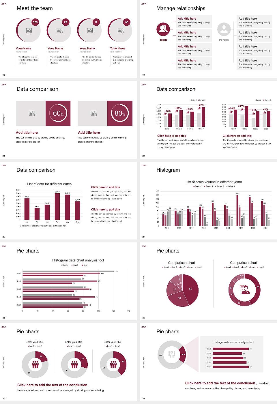 Eastern Kentucky University Competition/Entrepreneurship Contest PPT Template16:9 ratio PPT effect preview image4