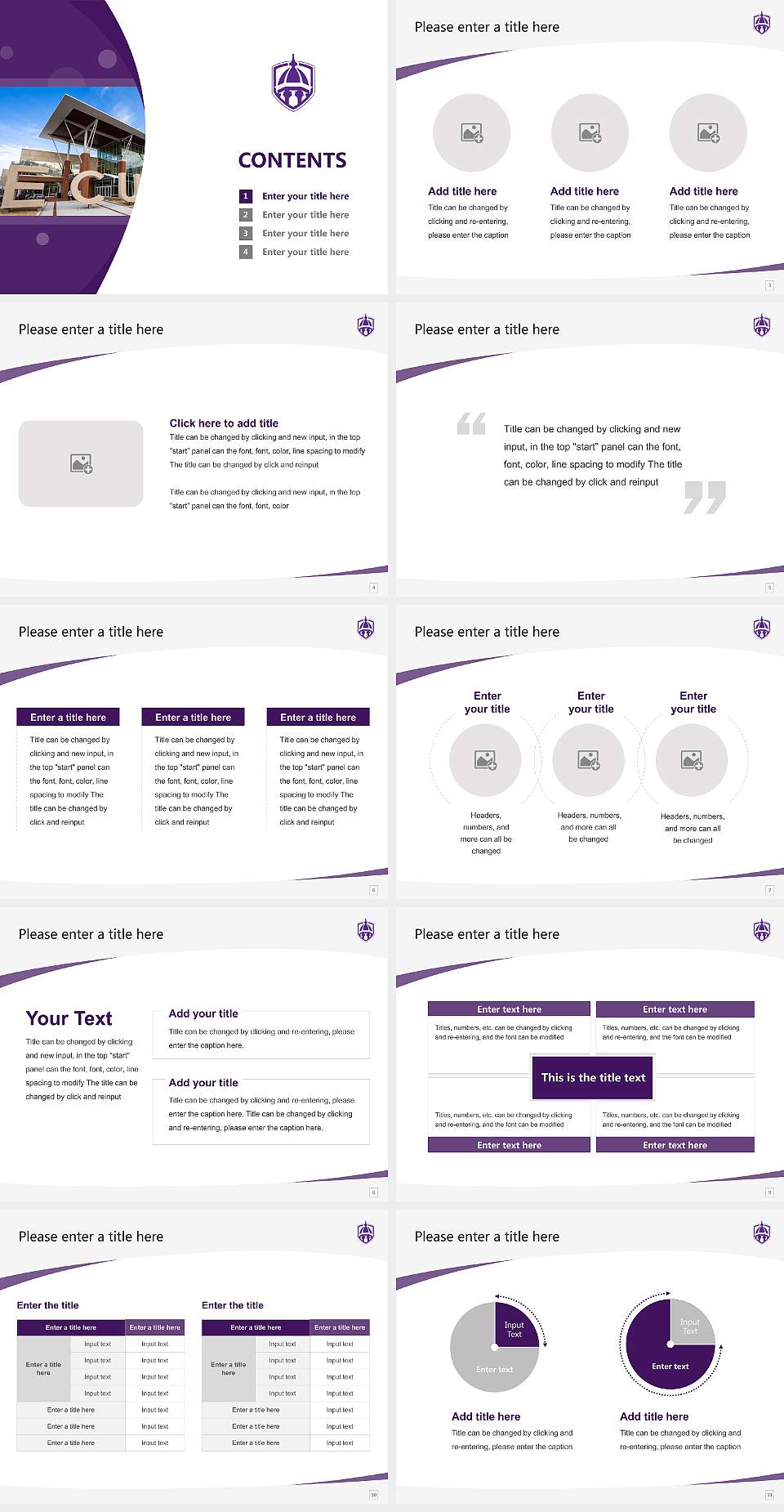 East Carolina University Course/Courseware Creation PPT Template4:3 ratio PPT effect preview image2