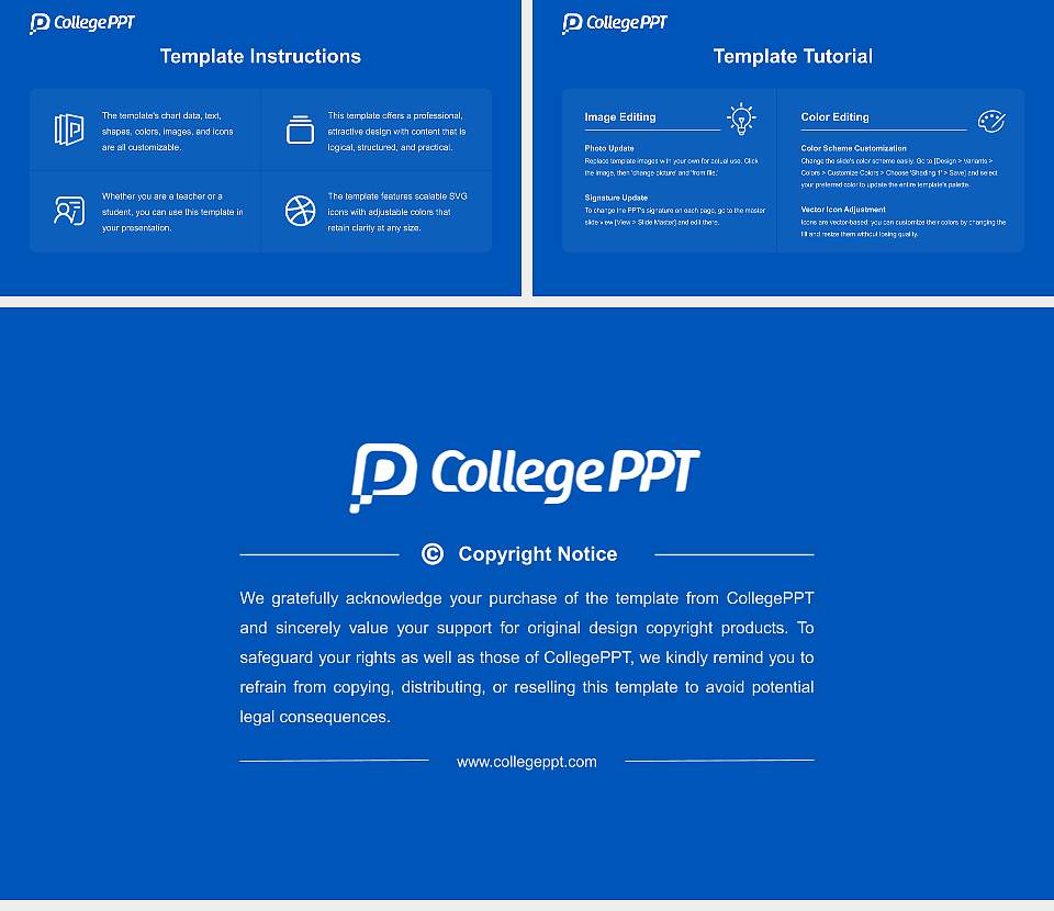 Eastern Mennonite University Course/Courseware Creation PPT Template16:9 ratio PPT effect preview image5