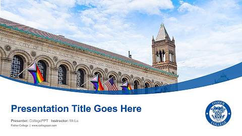 Fisher College Course/Courseware Creation PPT Template