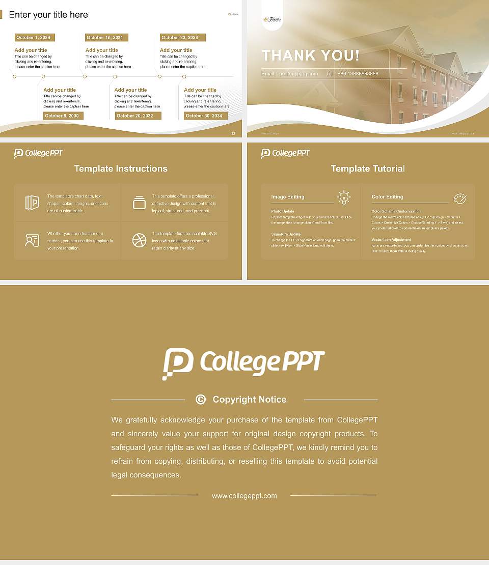 Ferrum College Lecture Sharing and Networking Event PPT Template16:9 ratio PPT effect preview image4