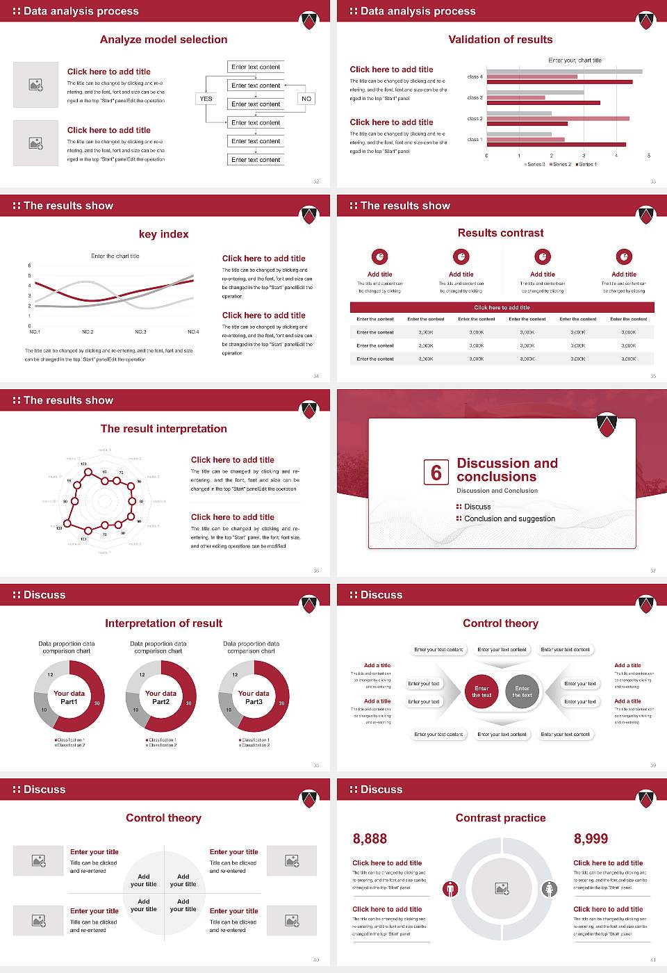 Edgewood College Graduation Thesis Defense PPT Template16:9 ratio PPT effect preview image5