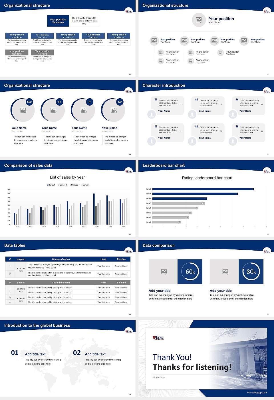 Epic Bible College Academic Presentation/Research Findings Report PPT Template16:9 ratio PPT effect preview image4