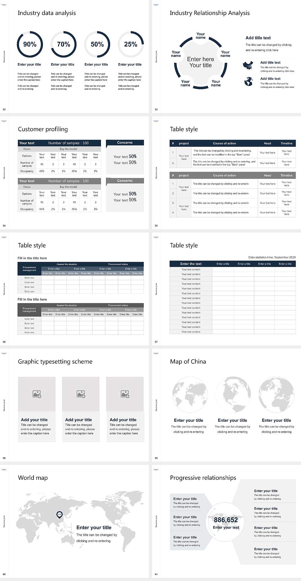 Edinboro University of Pennsylvania Competition/Entrepreneurship Contest PPT Template4:3 ratio PPT effect preview image5