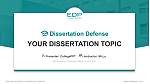 Edp University of Puerto Rico-Manati थीसिस रक्षा PPT टेम्पलेट