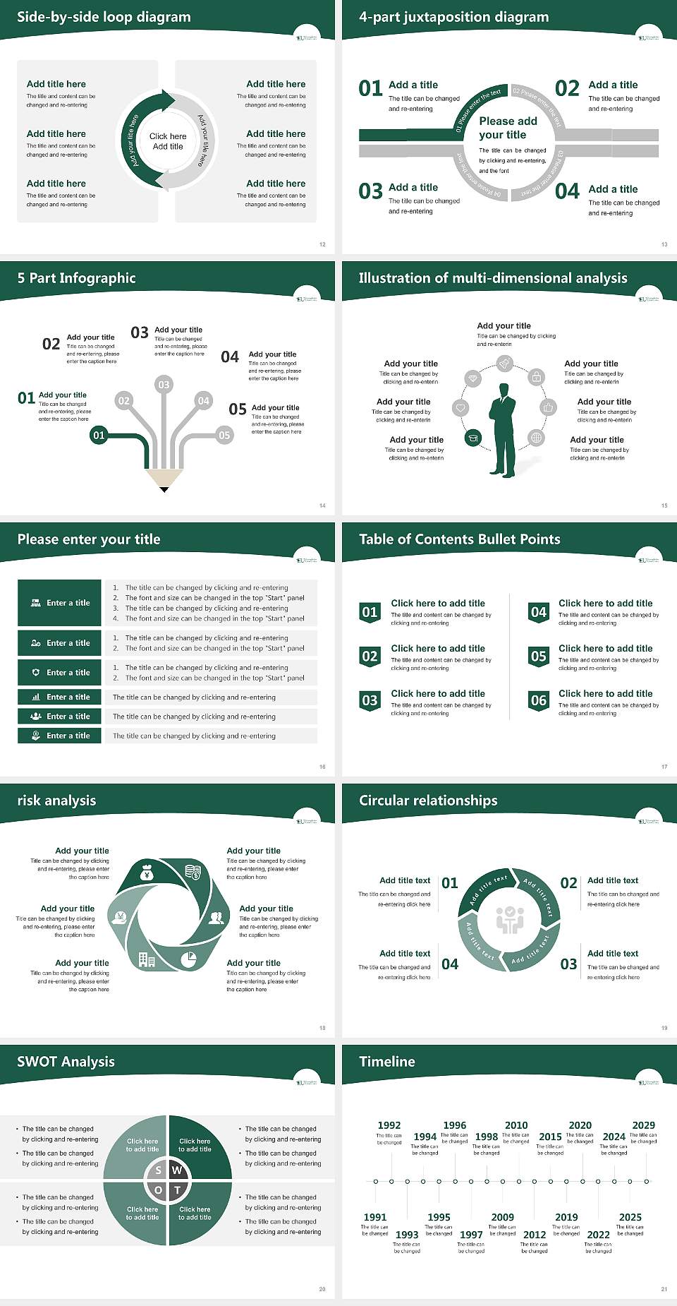 Everglades University Academic Presentation/Research Findings Report PPT Template4:3 ratio PPT effect preview image3