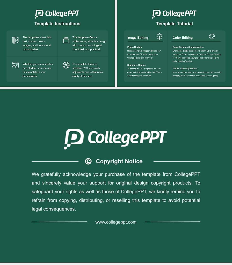 Everglades University Academic Presentation/Research Findings Report PPT Template4:3 ratio PPT effect preview image5