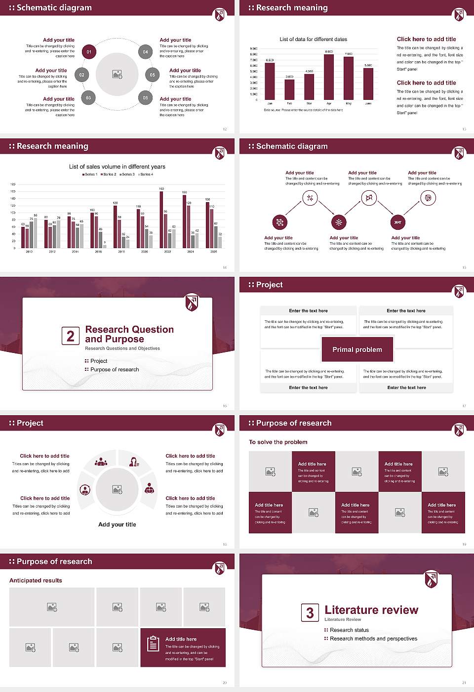 Evangel University Graduation Thesis Defense PPT Template16:9 ratio PPT effect preview image3