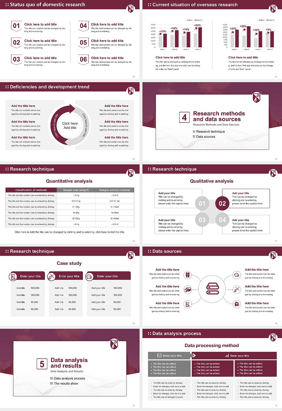 Evangel University Graduation Thesis Defense PPT Template16:9 ratio PPT effect preview image4
