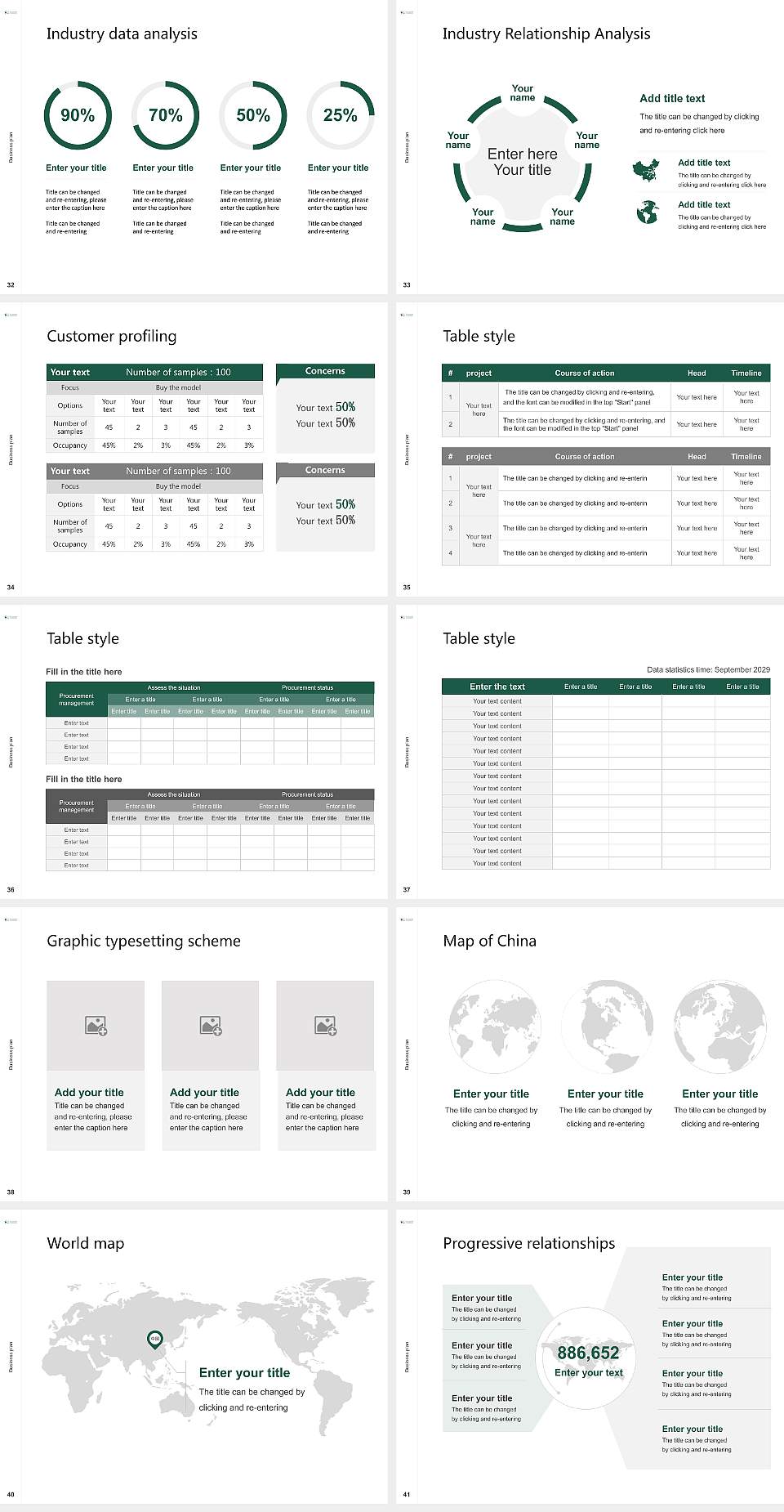 Everglades University Competition/Entrepreneurship Contest PPT Template4:3 ratio PPT effect preview image5