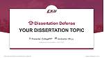 Eastern Kentucky University Disputation Powerpoint Vorlage