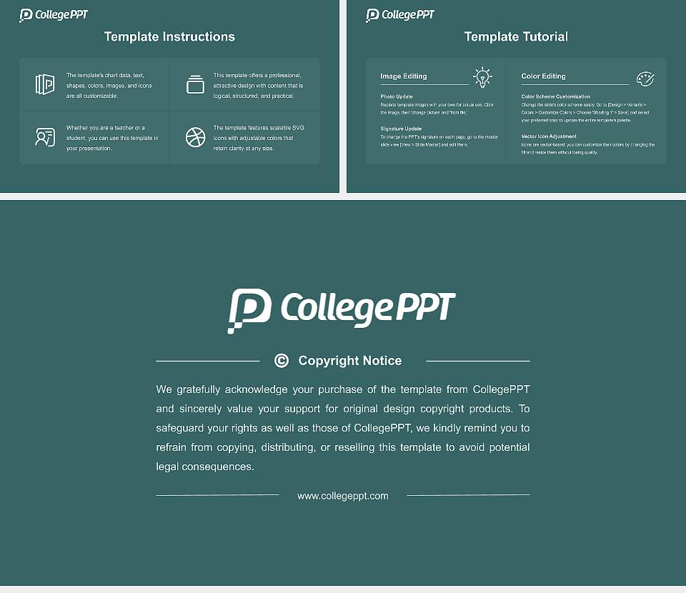 Ecumenical Theological Seminary Course/Courseware Creation PPT Template16:9 ratio PPT effect preview image5