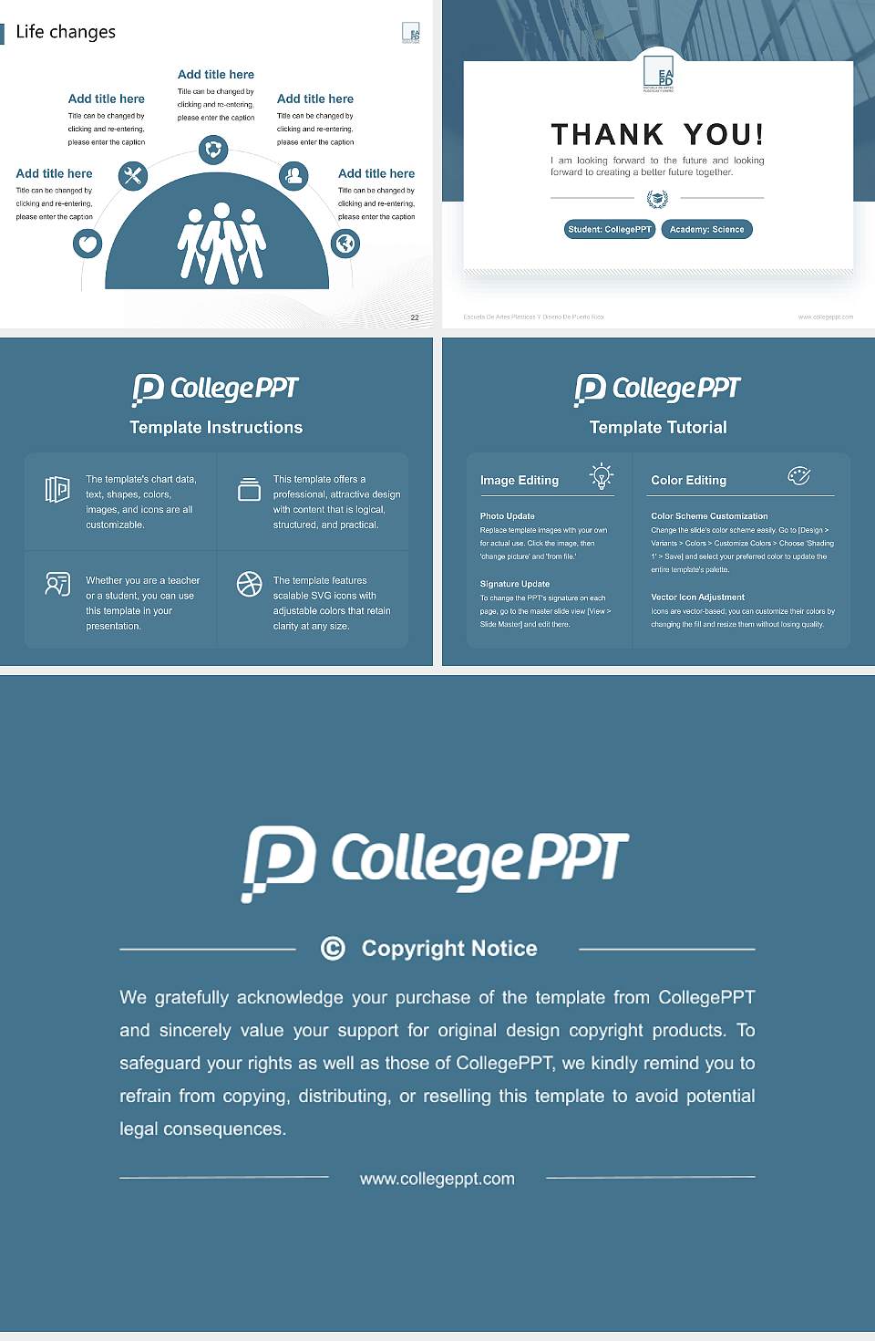 Escuela De Artes Plasticas Y Diseno De Puerto Rico National Scholarship Defense PPT Template4:3 ratio PPT effect preview image4