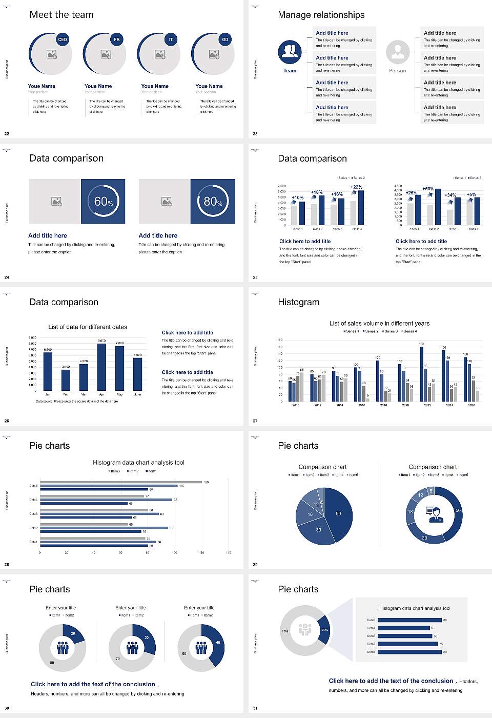 Emory & Henry College Competition/Entrepreneurship Contest PPT Template16:9 ratio PPT effect preview image4