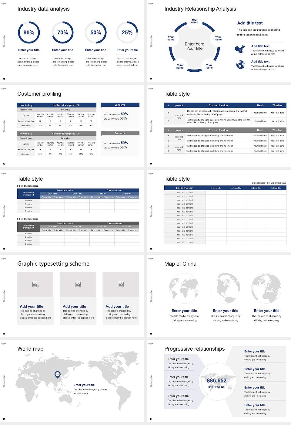 Emory & Henry College Competition/Entrepreneurship Contest PPT Template16:9 ratio PPT effect preview image5