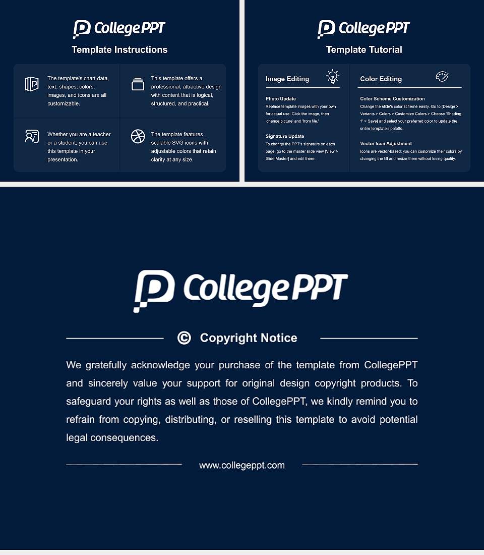 Fairleigh Dickinson University-Florham Campus Course/Courseware Creation PPT Template4:3 ratio PPT effect preview image5