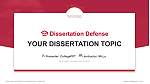 Ferris State University Graduation Thesis Defense PPT Template