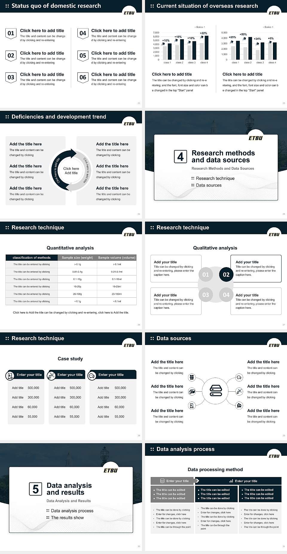East Texas Baptist University Graduation Thesis Defense PPT Template4:3 ratio PPT effect preview image4