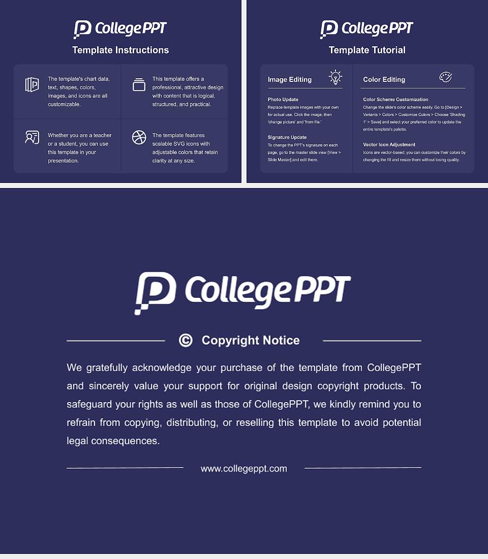 Faith International University Academic Presentation/Research Findings Report PPT Template4:3 ratio PPT effect preview image5
