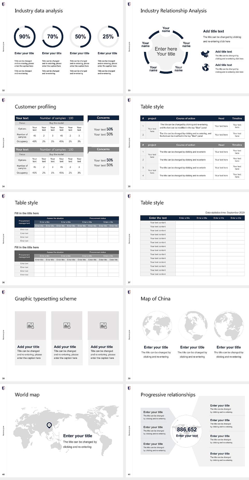 Fairfax University of America Competition/Entrepreneurship Contest PPT Template4:3 ratio PPT effect preview image5
