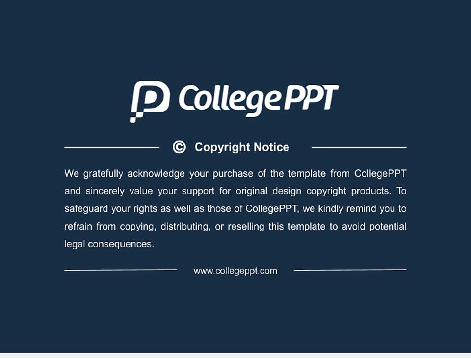 Edinboro University of Pennsylvania Thesis Proposal/Graduation Defense PPT Template4:3 ratio PPT effect preview image5