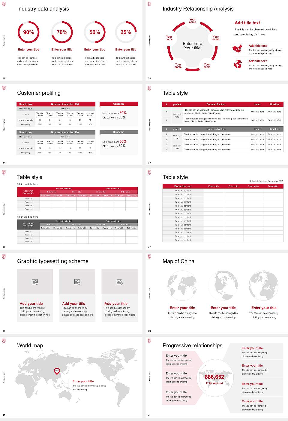 Fairfield University Competition/Entrepreneurship Contest PPT Template16:9 ratio PPT effect preview image5