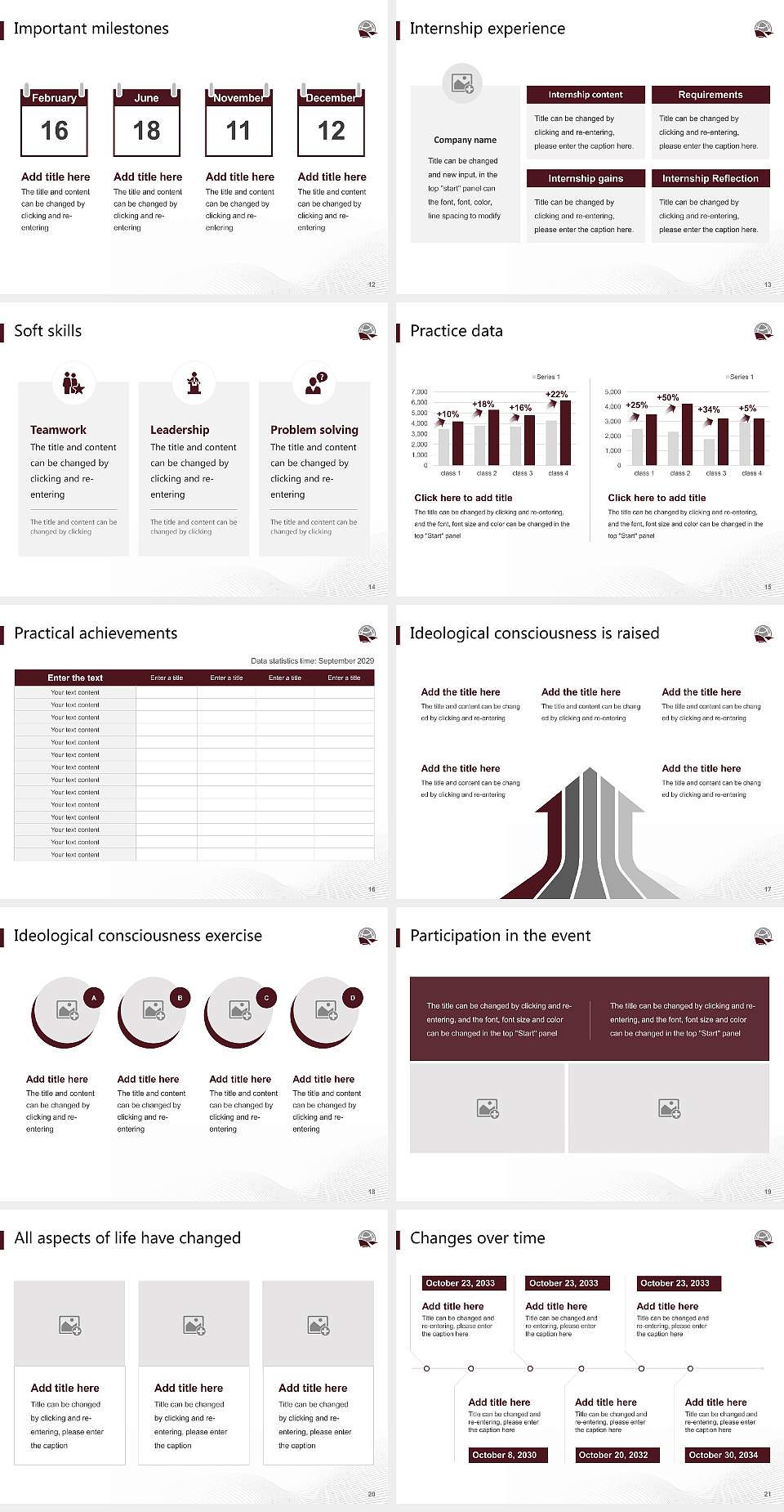 Faith Baptist Bible College and Theological Seminary National Scholarship Defense PPT Template4:3 ratio PPT effect preview image3