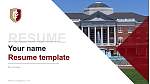 Elon University Resume Templat PPT