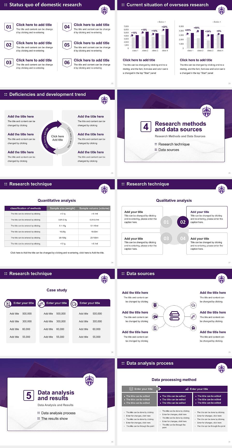 East Carolina University Graduation Thesis Defense PPT Template4:3 ratio PPT effect preview image4